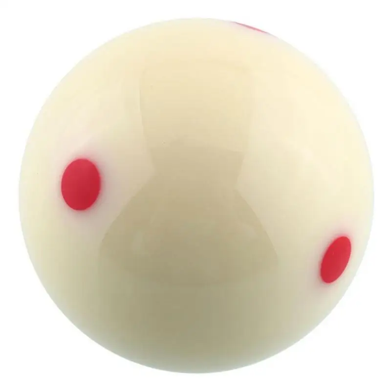 

1PC Red Dots Pool Table Billiard Ball Standard 57.2MM Cue Entertainment Billiard Billiard Ball Cue Indoor White Ball Ball U1Y3