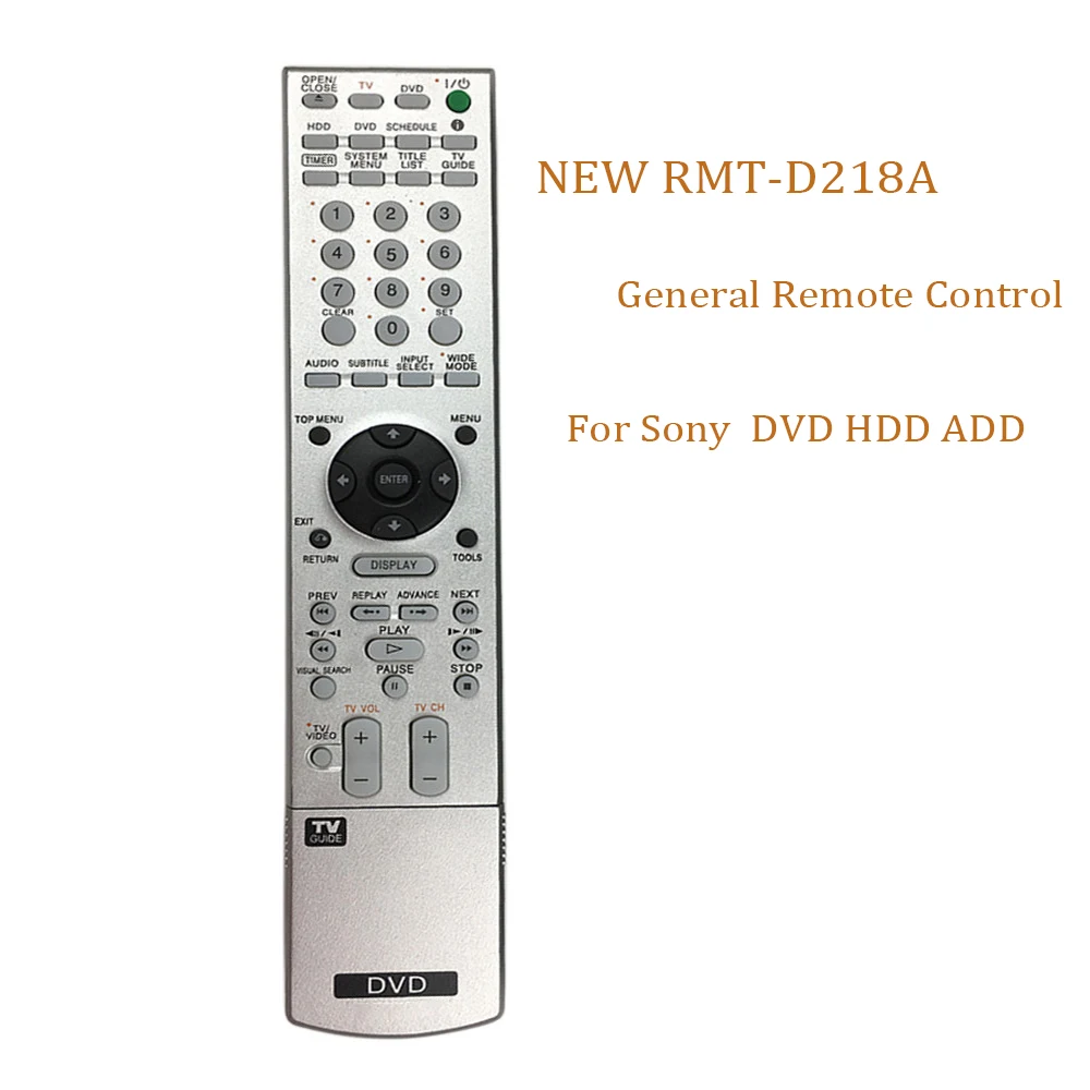 Новинка общий пульт дистанционного управления для Sony RDRHX715 RMT-D218A RDR-HX715 RDR-HX710 147936111