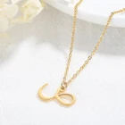 Арабское ожерелье с именем, золотое, на заказ, арабское ожерелье, персонализированное очаровательное ювелирное изделие из нержавеющей стали, мусульманский чокер, ожерелье для женщин, подарок
