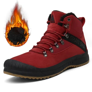 Зимние ботинки; Мужская защитная обувь; армейские военные ботинки; теплая плюшевая мужская обувь; Зимние ботильоны; уличная хлопковая обувь; армейские ботинки; botas hombre