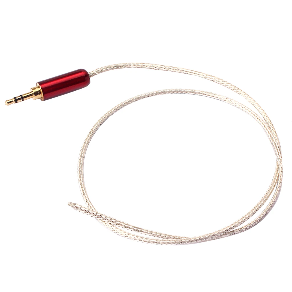 

Saddle Piezo Bridge Pickup Cable For Classical Guitar Parts Red & Silver