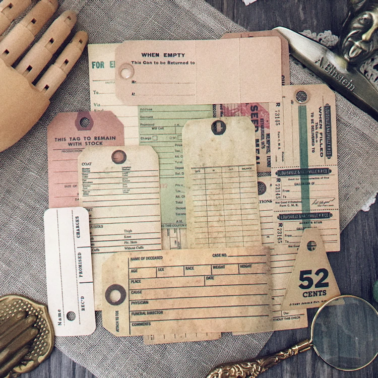 13 шт./пакет винтажные старые этикетки для английских билетов этикетка наклейка
