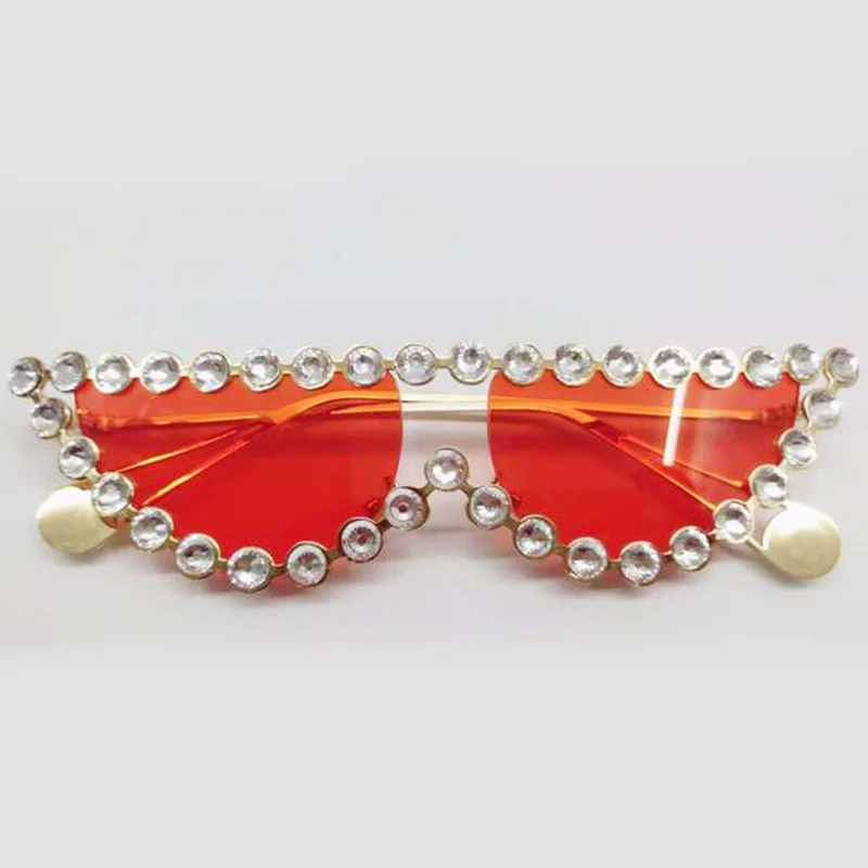 

Sunglasses Women Mirror Shades Small Frame Female Black Fashions Cat eye Sun Glasses For Female Shades