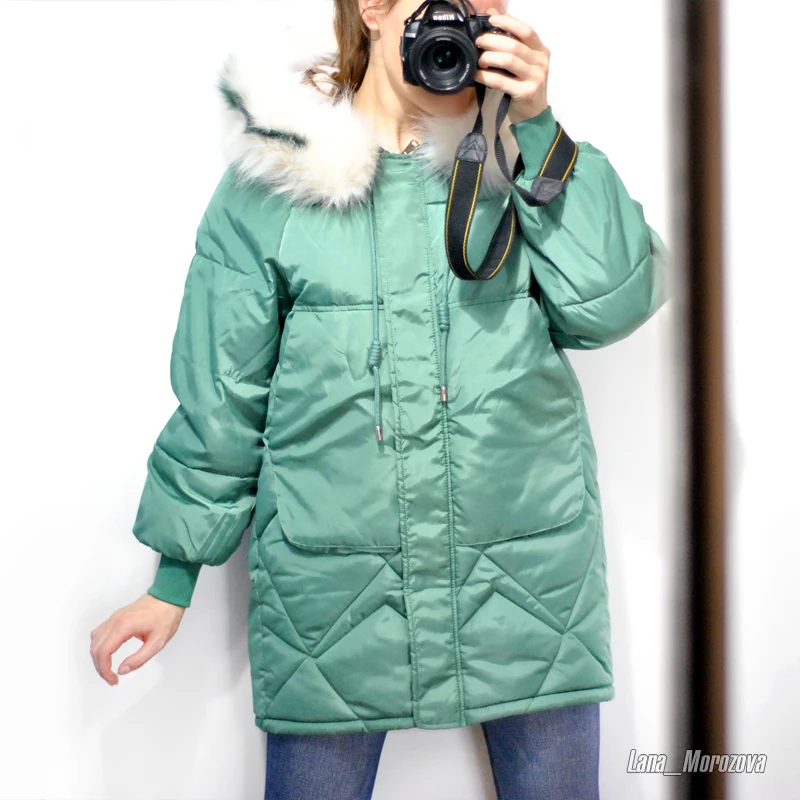 Женское длинное свободное тонкое Хлопковое платье большого размера в Корейском