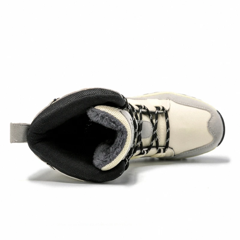 Bjakin/Нескользящие зимние сапоги женская зимняя обувь для бега с мехом плюшевая