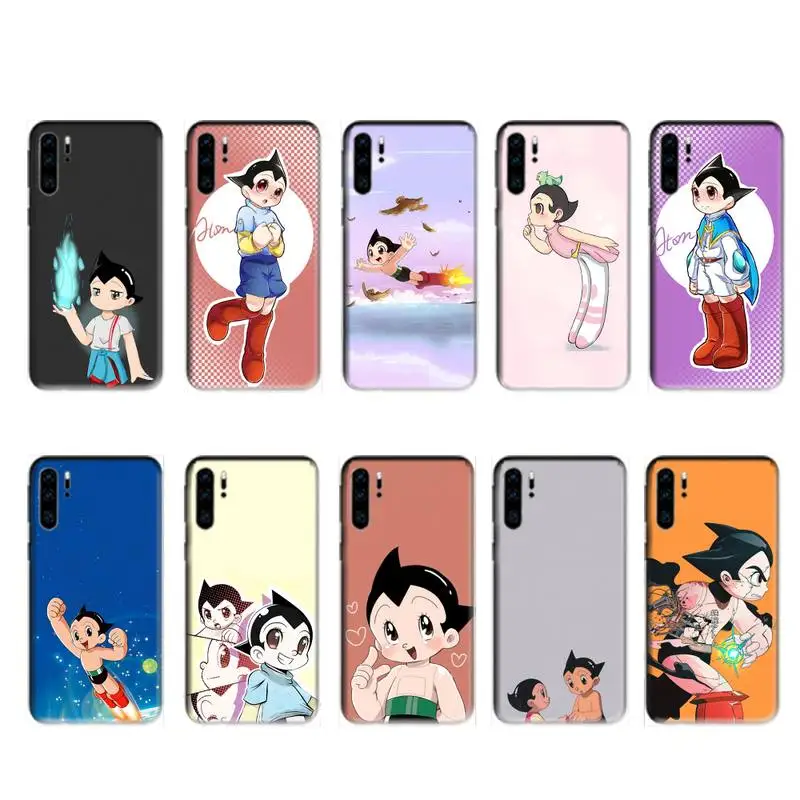 Милый мужской мультяшный чехол Astroboy для huawei p20 p30 p40 pro mate 10 20 30 lite p smart y7 2019 plus nova 3I