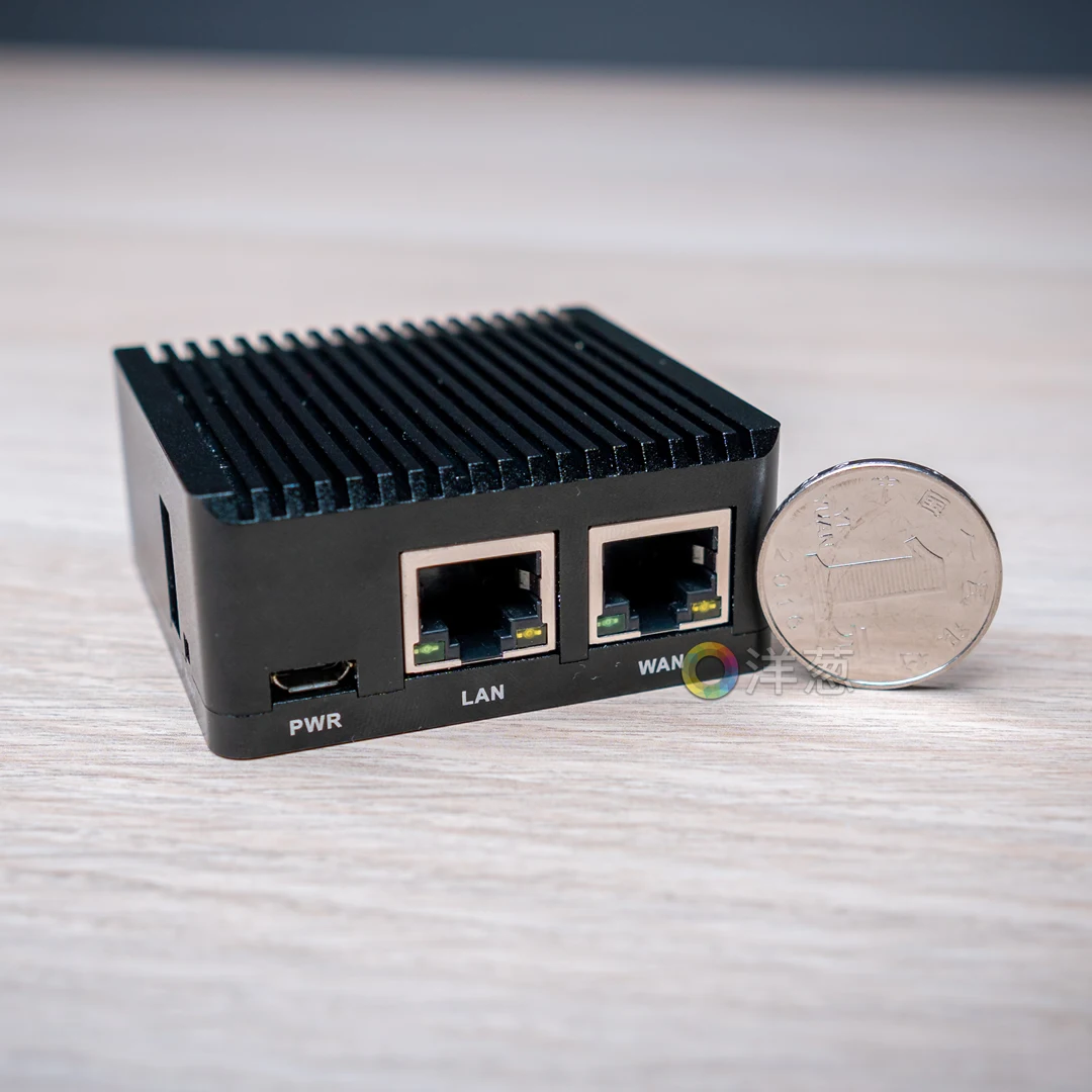 Маршрутизатор Nanopi R2S R4S Dual Gigabit Metal Shell OpenWrt LEDE макетная плата мягкая маршрутизация |