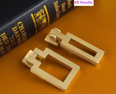 1 шт. квадратная золотая ручка шкафа дверная ручки для кухонного с выдвижным