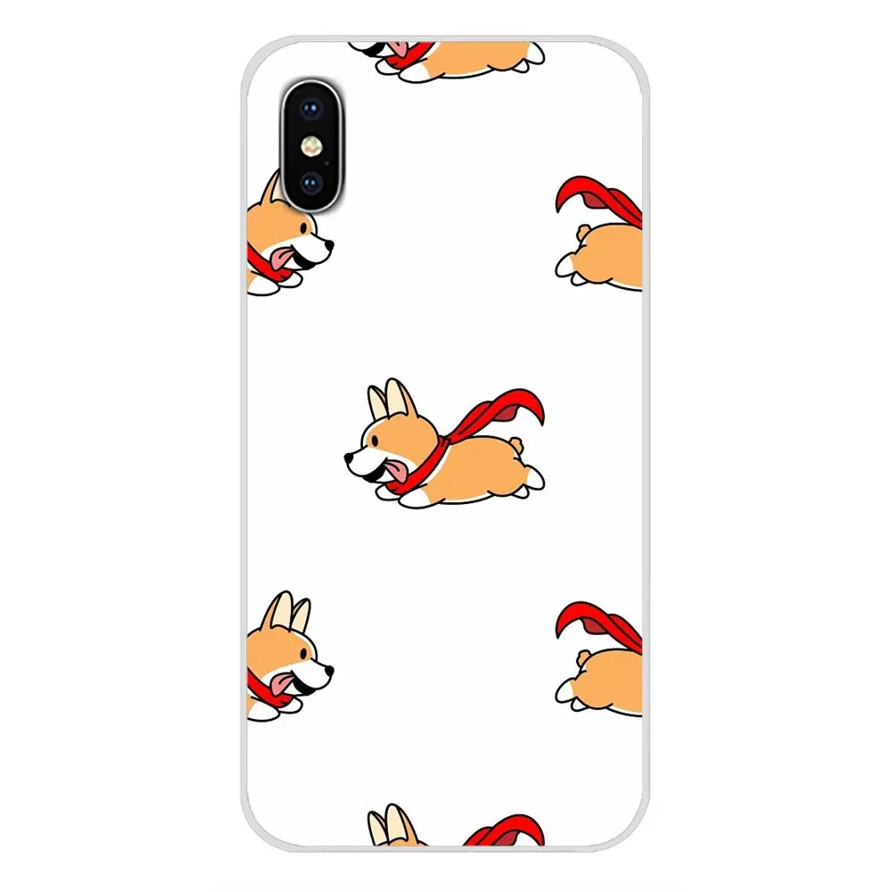 Силиконовые чехлы с собакой для Huawei G7 G8 P7 P8 P9 P10 P20 P30 Lite Mini Pro P Smart Plus 2017 2018 2019 Corgis pups
