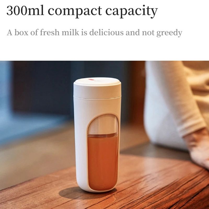 USB Portable Blender Double Blade Fruit Cup 300Ml Smoothies Maker Personal Blenders | Juicers