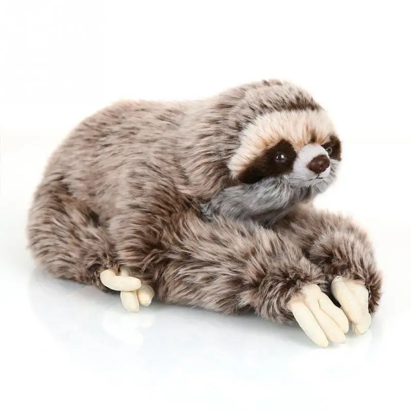 

Stuffed Toy Children Gifts Three Toed Animals Birthday Lying Cuddly Plush Sloth