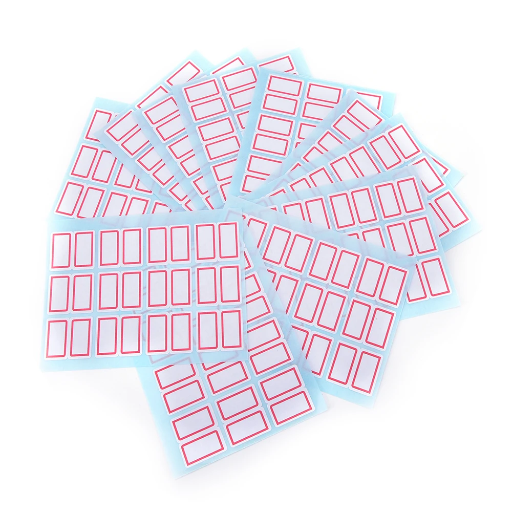 1 упаковка самостоятельно съемное крепление на клейкой основе для белая этикетка