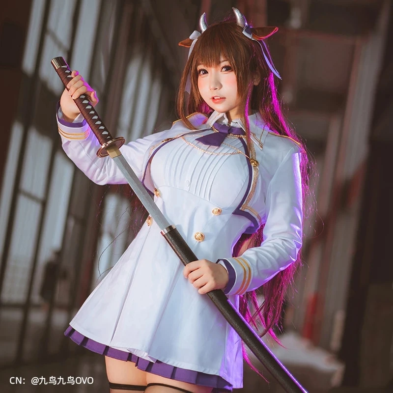 

Женский костюм для косплея аниме «Ажур Лейн кашино», пикантное летнее платье для вечевечерние НКИ, костюм на Хэллоуин, бесплатная доставка, новинка 2021