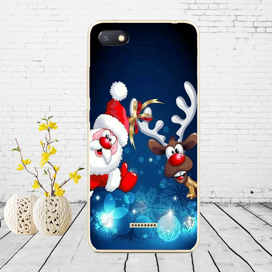 D56 Силиконовый чехол для xiaomi redmi 6a защитный чехол Мягкий ТПУ чехол для телефона Чехлы для xiaomi redmi 6A чехол бампер 6a Coque - Color: D56