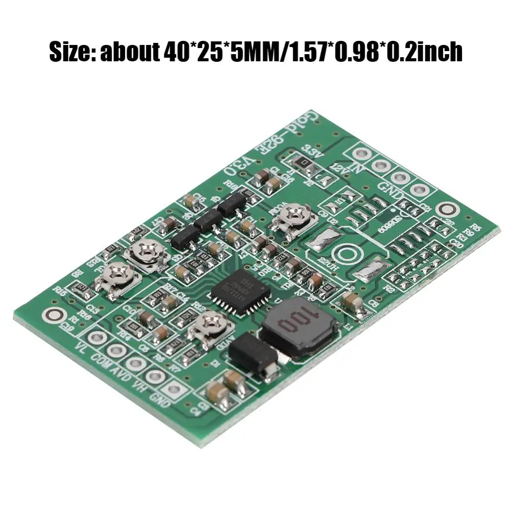 Повышающий Модуль платы lcd TCON плата VGL VGH VCOM AVDD 4 регулируемая Gold-92E