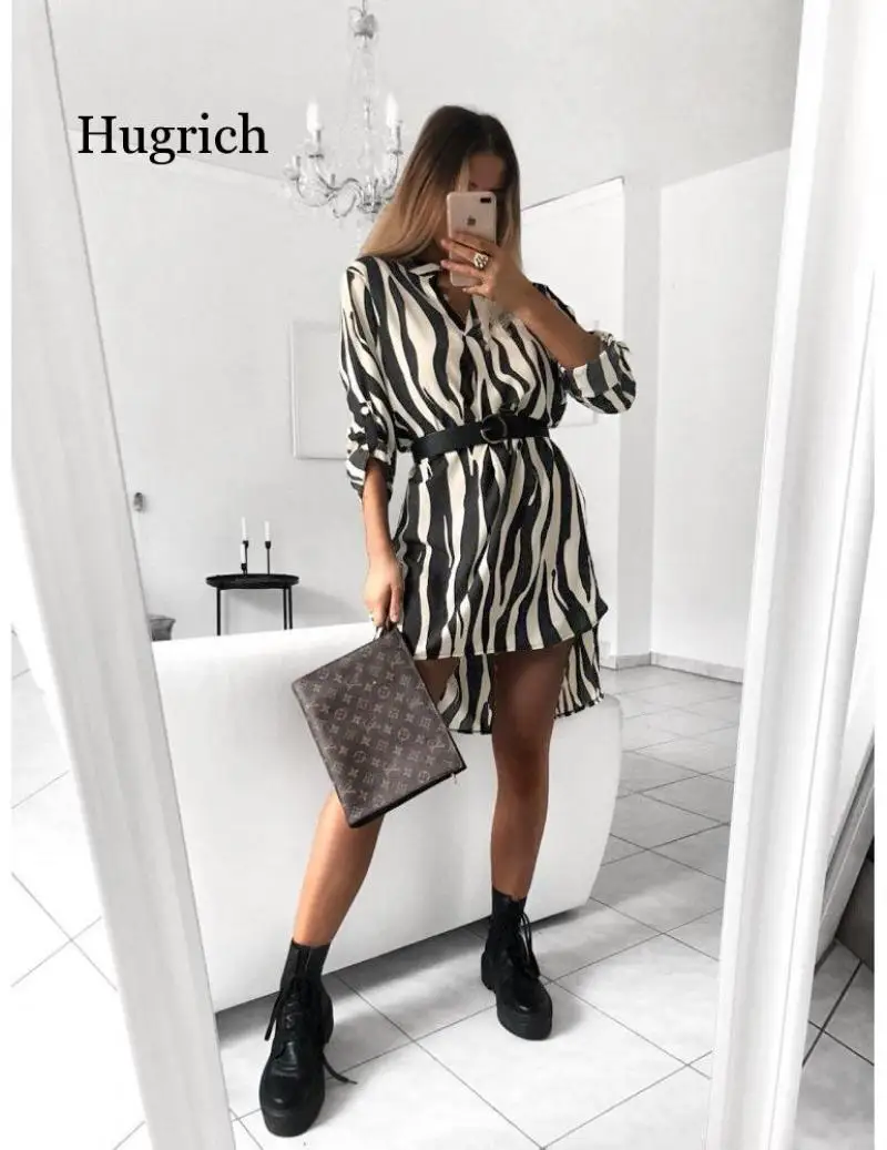 

Snake Print Women Animal Pleated Vintage Fashion Ruffles Chiffon Summer Short Dresses