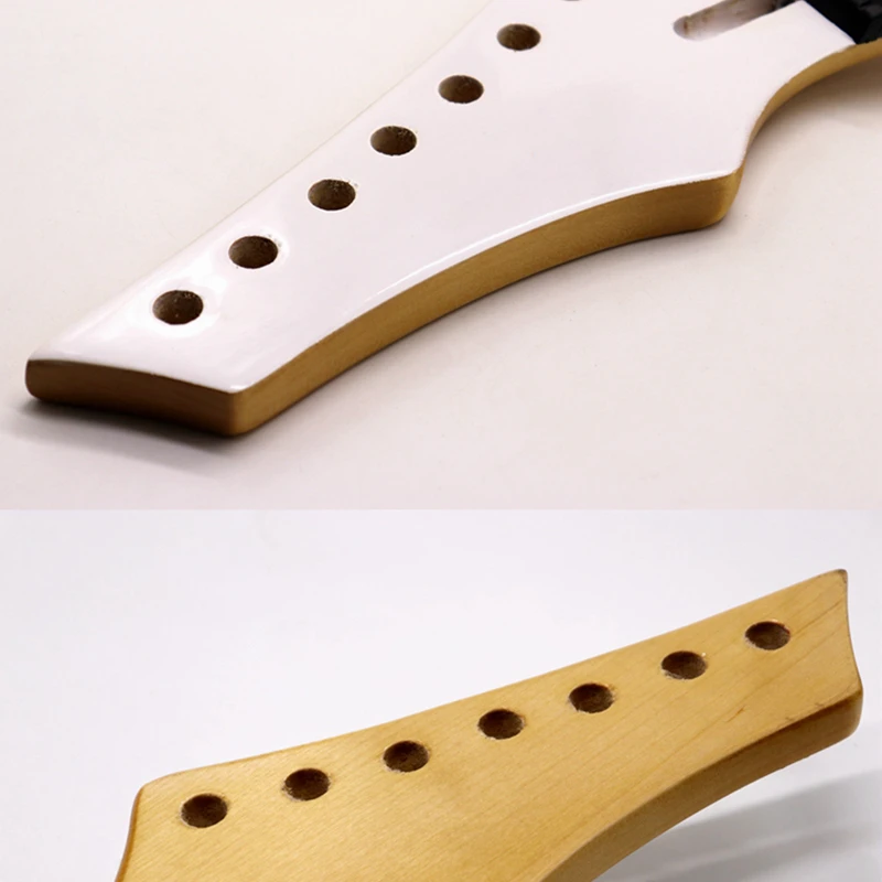 New 7 string Electric Guitar Neck Rosewood fingerboard T-shaped maple Guitar neck assembly DIY  24 Fret Guitar accessories part enlarge