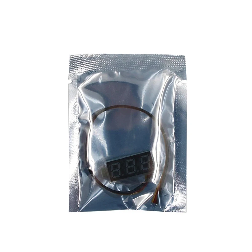 0 28 дюймов цифровой вольтметр светодиодный красные синие зеленый желтый