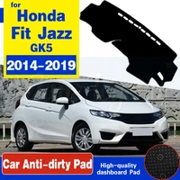 for honda fit jazz 20142019 anti slip mat dashboard cover pad sunshade dashmat protect carpet accessories gk5 2016 2017 2018