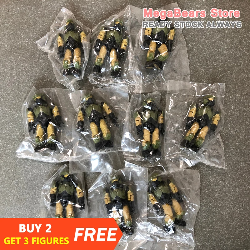 Mega Bloks Construx Halo UNSC Marine 10 action figures lot *New Unused* Building Blocks Construction Toys | Игрушки и хобби