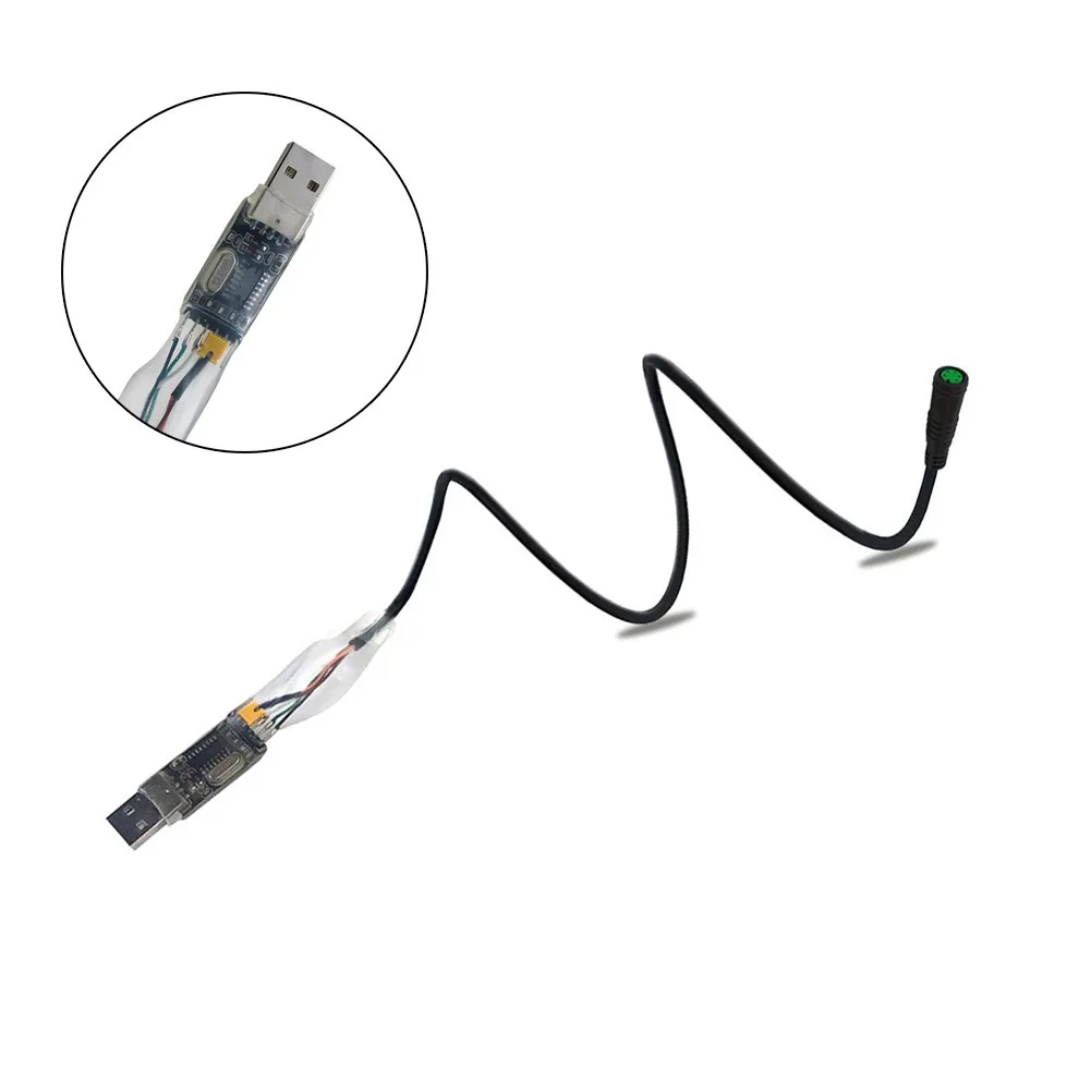 

1pc 580mm USB Programming Cable For Bafang Programming 5Pin USB Cable For BBS01 BBS02 BBSHD Mid Drive Motor