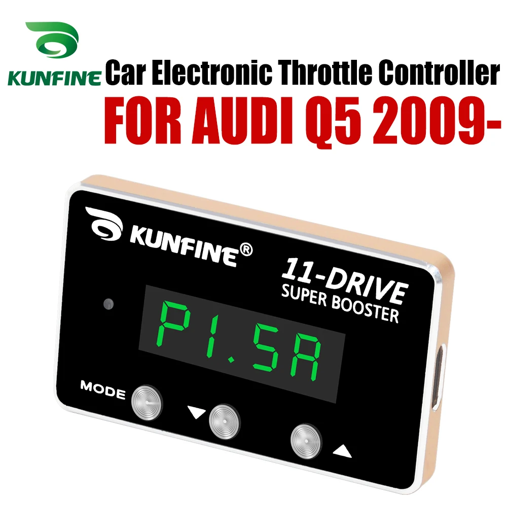 KUNFINE Auto Elektronische Drossel Controller Racing Gaspedal Potent Booster Für AUDI Q5 2009-Nach Tuning Teile Zubehör