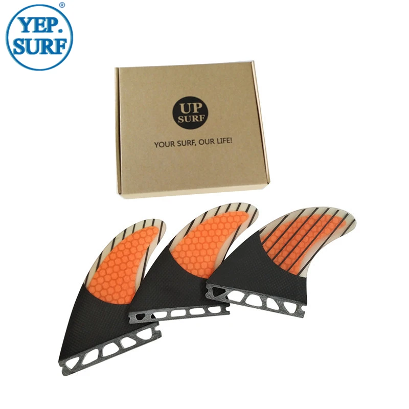 Доска для серфинга с одним язычком доска искусственная сотовая L плавники из