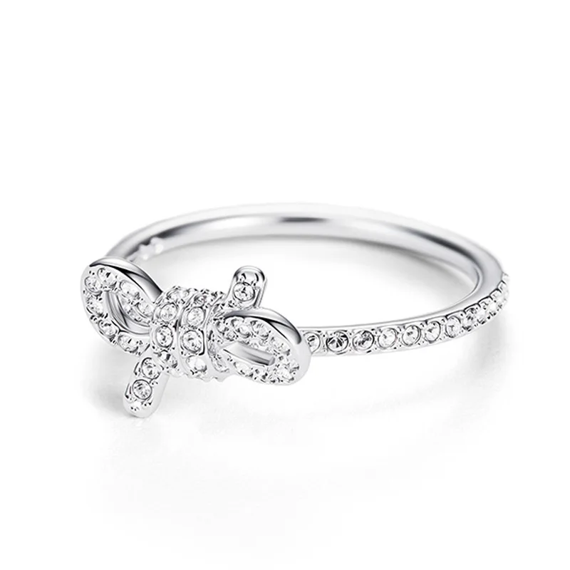 PANDOO модное очаровательное кольцо из чистого серебра 925 пробы оригинал 1:1 копия