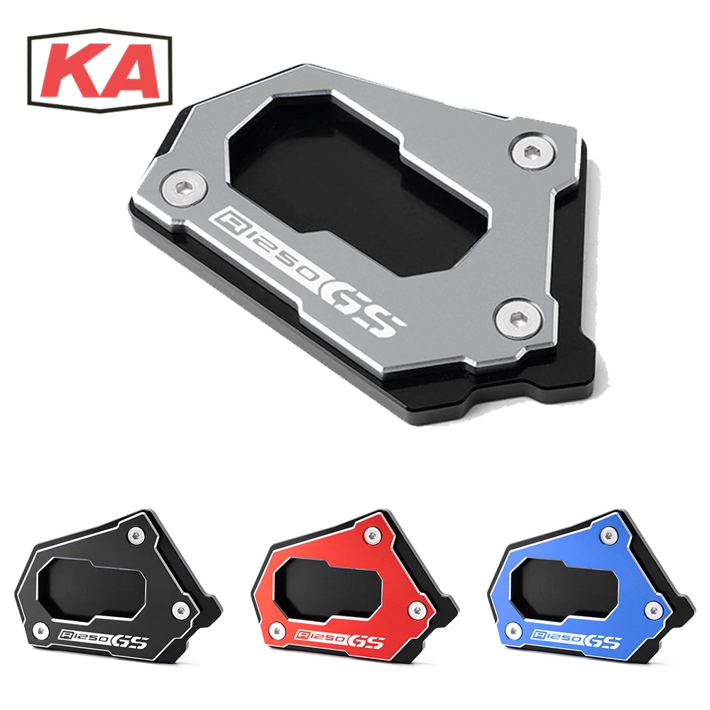 

CNC Motorcycle Kickstand Foot Side Stand Extension Pad Support Plate Cover For BMW R1250GS HP R 1250GS 1250 GS R1250 GSA 2020