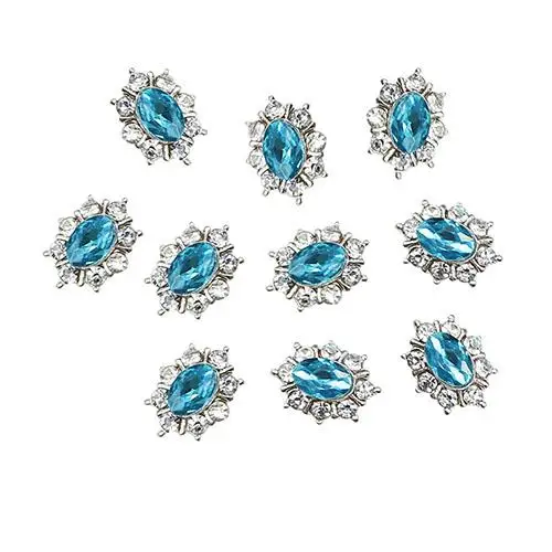 Стразы из сплава с кристаллами для женщин и девочек наклейки дизайна ногтей