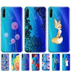 Силиконовый чехол для HONOR 9C 6,39 дюйма, мягкий чехол из ТПУ для телефона Huawei Honor 9C 9 C AKA-L29, защитная задняя Сумка, бампер