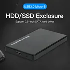 USB 3,0 жесткий диск чехол 6 Гбитс 2,5 дюймов жесткий диск SSD Внешний ящик Поддержка 8 ТБ для офиса уход компьютерные принадлежности