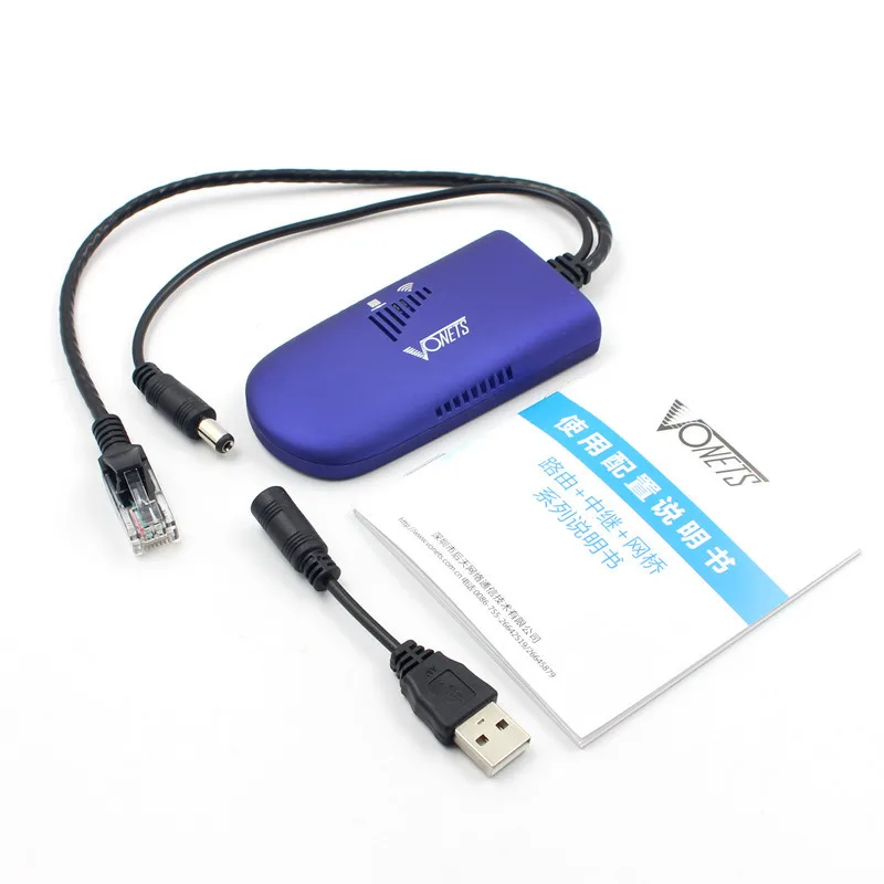 VONETS VAP11G Router Bridge Dongle WiFi Repeater Cable Convert 4G RJ45 Ethernet Port to Wireless WiFi Adapter AP Vonets