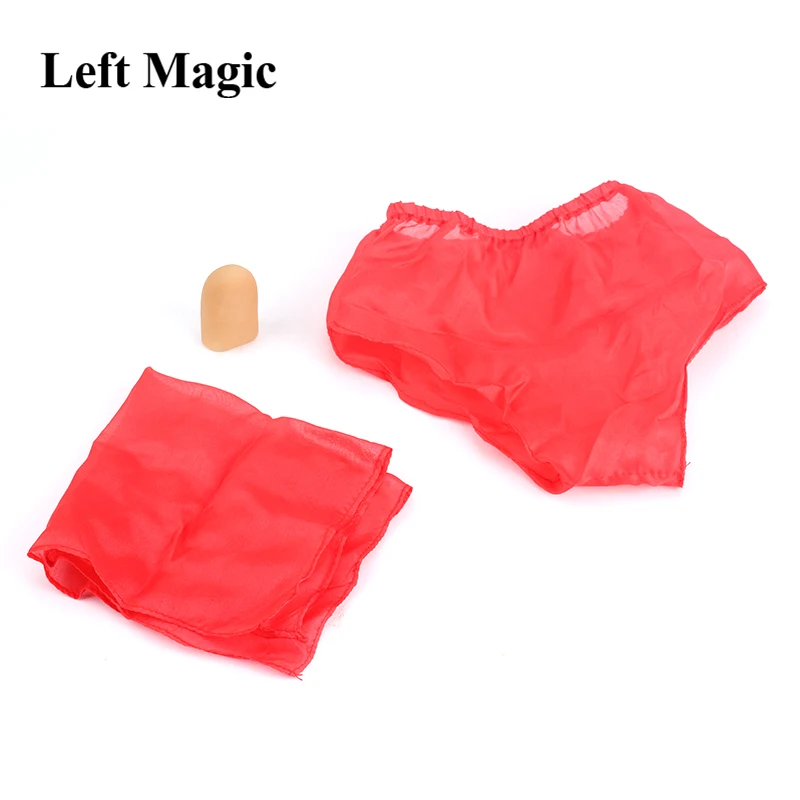 1set Silk To Panties magic silk scarf to panty tricks professional magician close up Sexy magia easy do props 3110 - купить по