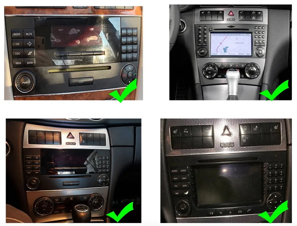 Android 9,0 автомобильный dvd-плеер для Mercedes Benz W203 W209 W219 a-класс A160 c-класс C180 C200 CLK200 C230 gps Радио стерео