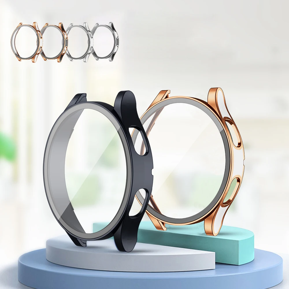 Защитный чехол + закаленное стекло для Samsung Galaxy Watch 4 40 мм 44 | Наручные часы
