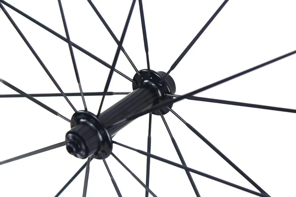 30 мм Углеродные волокна дорожные велосипедные колеса 700C китайская углеродная