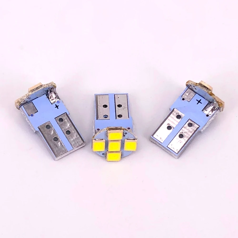 200x T10-5smd 2835 5 лампа светодиодный автомобильный боковой светильник номерной знак