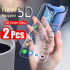 2 шт HD закаленное стекло для Samsung Galaxy A8S A9 C7 C5 Pro 2019 A9 A8 Star C8 C9 Защитная пленка для экрана 9H
