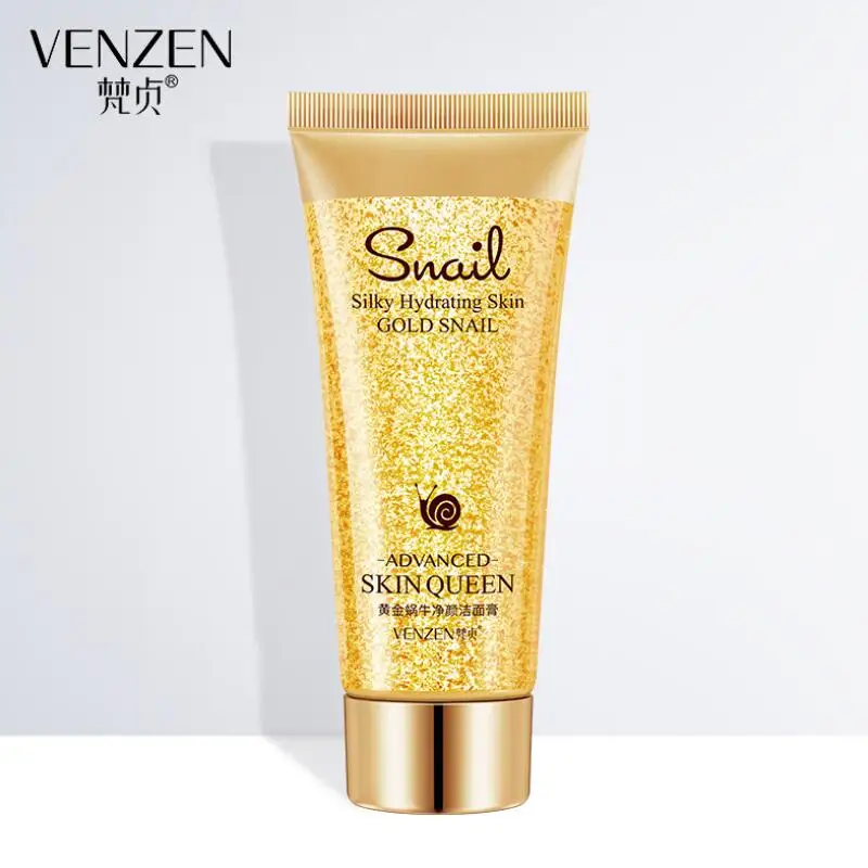 

Gold Snail Facial Cleanser Hydrating Moisturizing Nourishing Oil Control Gentle Face Wash Cleanser Skin Care