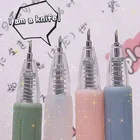 Креативный нож-ручка с нажимом, ручной аккаунт, партнер, портативная безопасная ручка-нож, нож для бумаги, резак для наклеек, мини-инструменты для открытия и экспресс-доставки