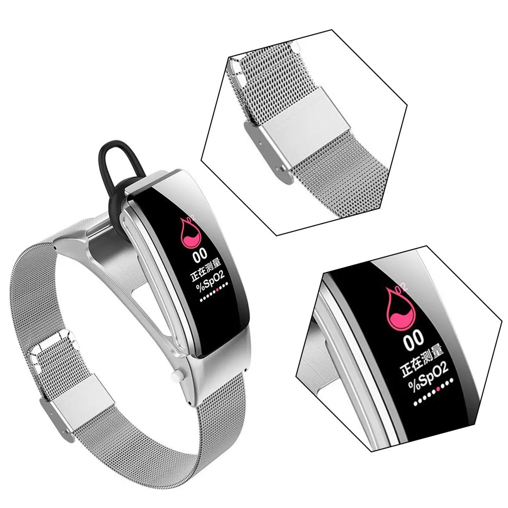 

Bracelet Heart Rate Blood Pressure Smart Band Fitness Tracker Smartband Wristband for fitbits Smart Watch
