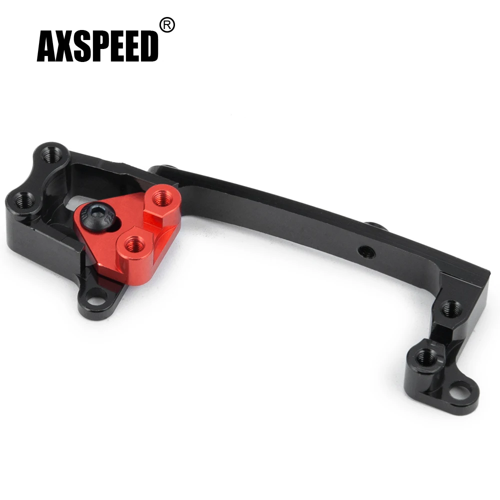 

AXSPEED Aluminum Alloy Steering Servo Mounting Bracket for Axial SCX10 II 90046 1/10 RC Crawler Car Truck Model Upgrade Parts