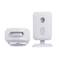 waterproof pir motion sensor detector alarm chimefor shopofficeoutdoorhome front door welcome doorbell