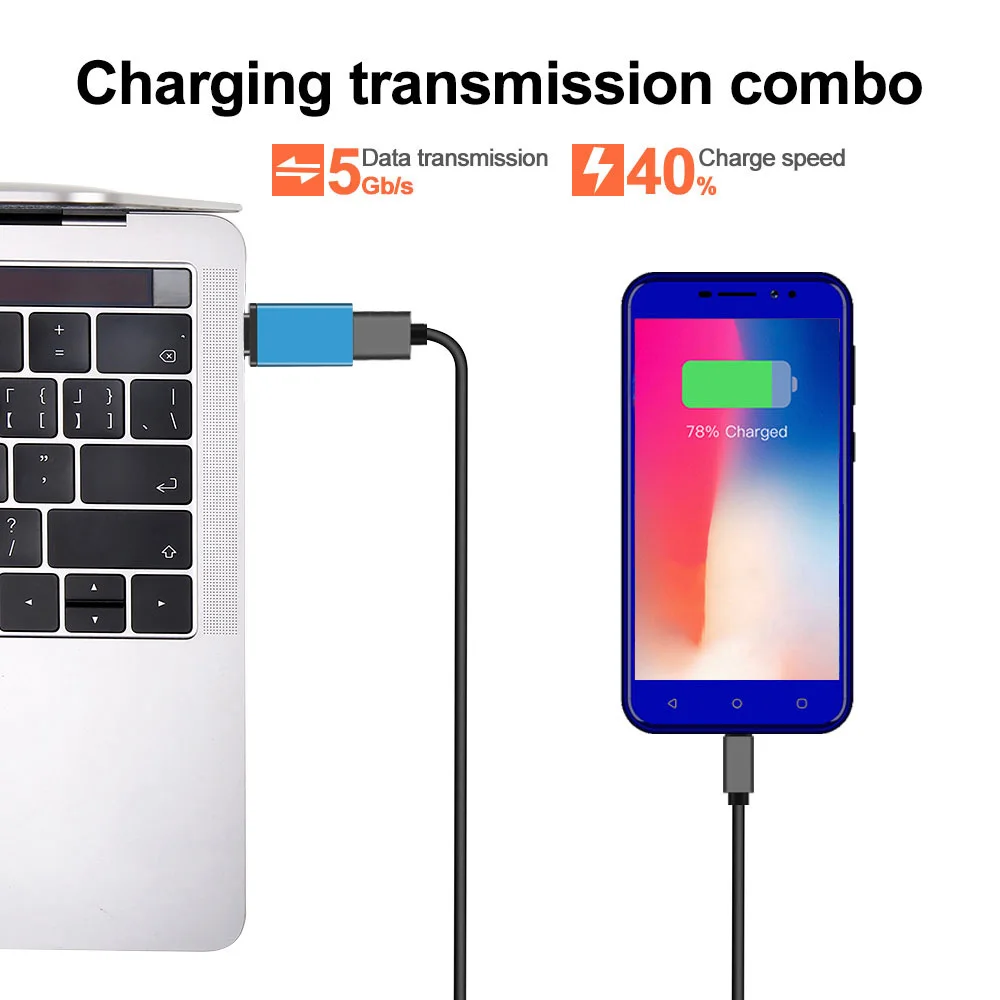 Тип C до USB 3 0 адаптер OTG кабель для быстрой зарядки и передачи данных Type-C мобильный