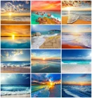 Краска по номерам EverShine для самостоятельного рисования, пейзаж, ручная масляная краска по номерам, морской пейзаж, рисование на холсте, художественное украшение для стен ручной работы