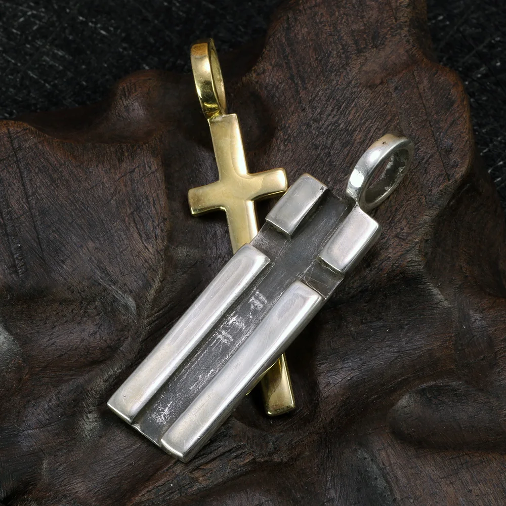 Кулон из стерлингового серебра 925 пробы с натуральным камнем для мужчин и женщин