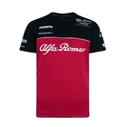 Летняя футболка для мужчин и женщин F1 Alfa Romeo Team Formula One Race с коротким рукавом для экстремальных видов спорта на открытом воздухе для любителей внедорожников