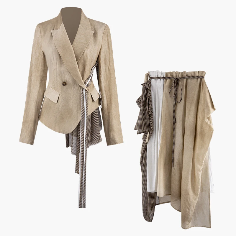 Новинка 2019 Осень зима воротник с отворотом длинный рукав пояс сшитая