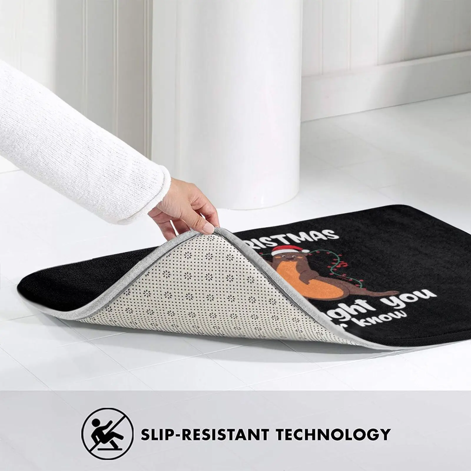 

I Love Christmas I Thought You Otter Know Carpet Mat Rug Cushion I Love Christmas I Thought You Otter Know Australian Aus